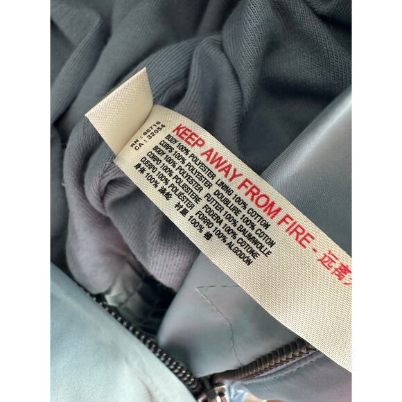 FREE PEOPLE MOVEMENT Love It Soft Faux Fur Zip Up Hoodie Jacket Blue Size XS - Picture 10 of 10